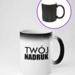 kubek magiczny zmieniający kolor z nadrukiem